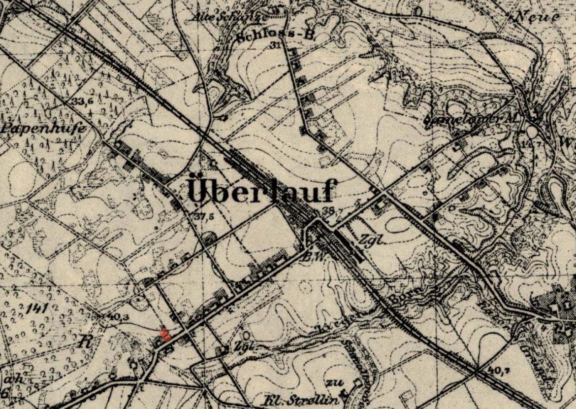 Überlauf in Pommern